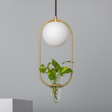 Produto de Candeeiro Suspenso Metal e Vidro Moonlight Puncak 