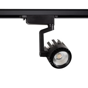Fotografía del producto: Foco Carril LED Trifásico 30W Dora Negro