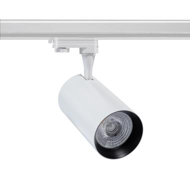 Foco LED Vulcan 30W Branco para Carril Trifásico