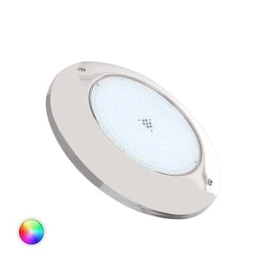 Foco Piscina Superficie LED RGB Sumergible 12V AC IP68 Acero Inoxidable 20W XtraPool