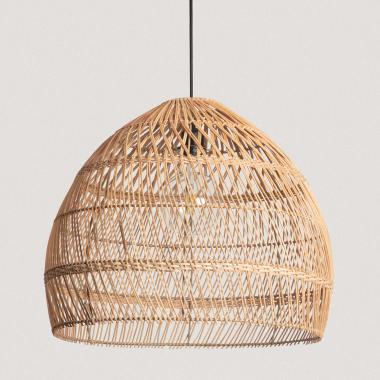 Candeeiro Suspenso Rattan Yamil Ø550 mm ILUZZIA Candeeiro Suspenso Rattan Yamil Ø550 mm ILUZZIA