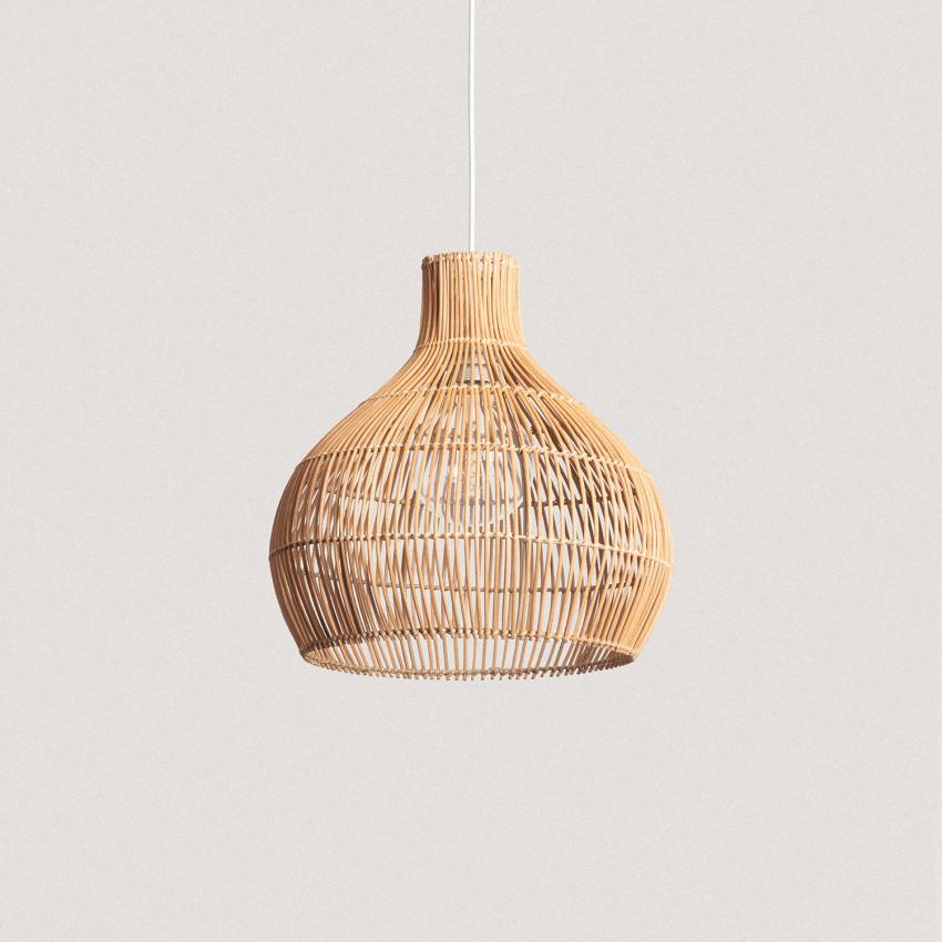 Candeeiro Suspenso Rattan Kaikura-S ILUZZIA