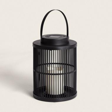 Lámpara de Mesa Solar Exterior LED Efecto Vela Omis