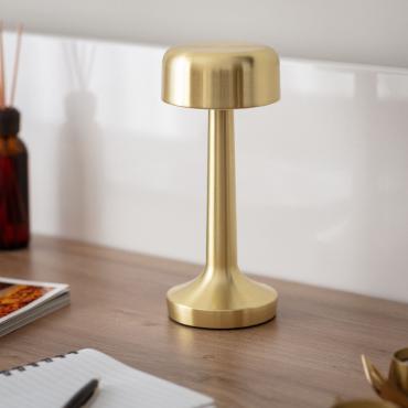 Fotografía del producto: Lámpara de Mesa LED Portátil con Batería USB Recargable Ciara