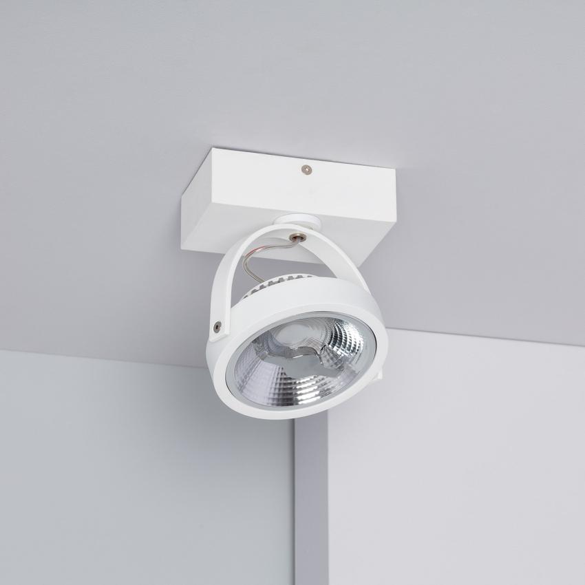 Foco LED 15W CREE de Superficie Direccionable AR111 Regulable Blanco