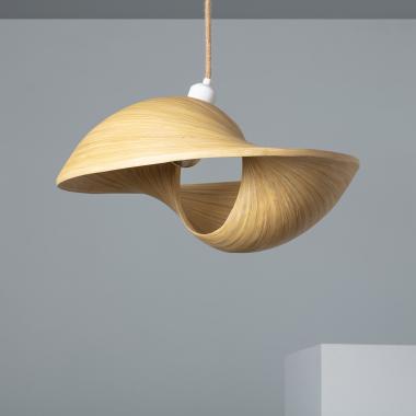 Lámpara Colgante Bambú Shuka Acacia  Ø480 mm ILUZZIA