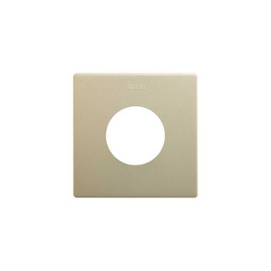 Moldura 1 Elemento Estética Mínima para Base Tomada Schuko CLEAN SIMON 270 27110610