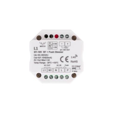 Regulador LED 0-10V RF/Pulsador