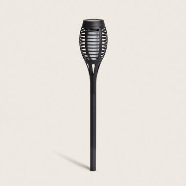 Antorcha Solar Exterior LED Efecto Llama con Pincho Nyala 48cm