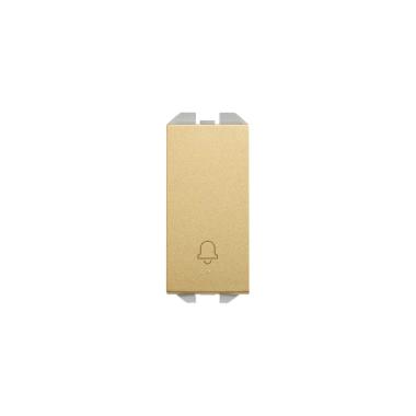 Interruptor Simple Pulsador Estrecho Con Grabado Campana SIMON 270 20001152