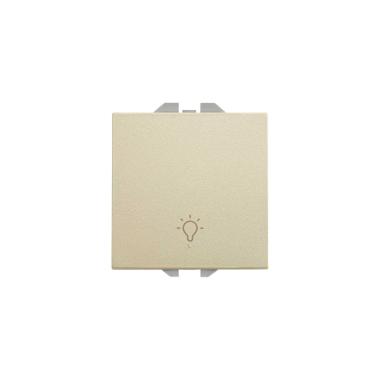 Mecanismo Simple Interruptor Pulsador Con Grabado Luz SIMON 270 20000151