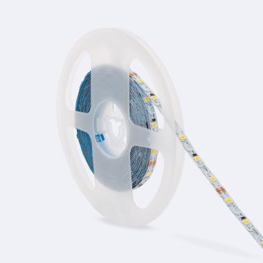 Tira LED 24V SMD ZIG ZAG 60 LED/m 5m 7W/m 700lm/m Ancho 6mm Corte 10cm IP20