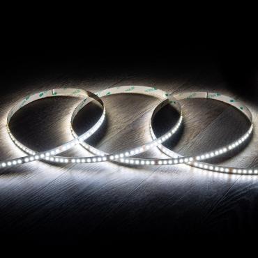 Fotografia do produto: Fita LED 48v SMD 140 LED/m ROLO 30m Larga Distancia 10W/m 1000lm/m Largura 10mm Corte 5cm IP20