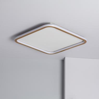 Plafón LED 28W Cuadrado Metal 500x500 mm Blanco Seleccionable Allharo