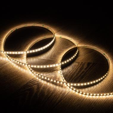 Fita LED 24V SMD 120 LED/m 5m 10W/m 1000lm/m Largura 8mm Corte 5cm IP20