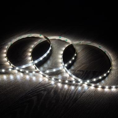 Product Fita LED 24V DC SMD2835 60LED/m 5m IP20 Largura 8mm Corte a cada 10cm