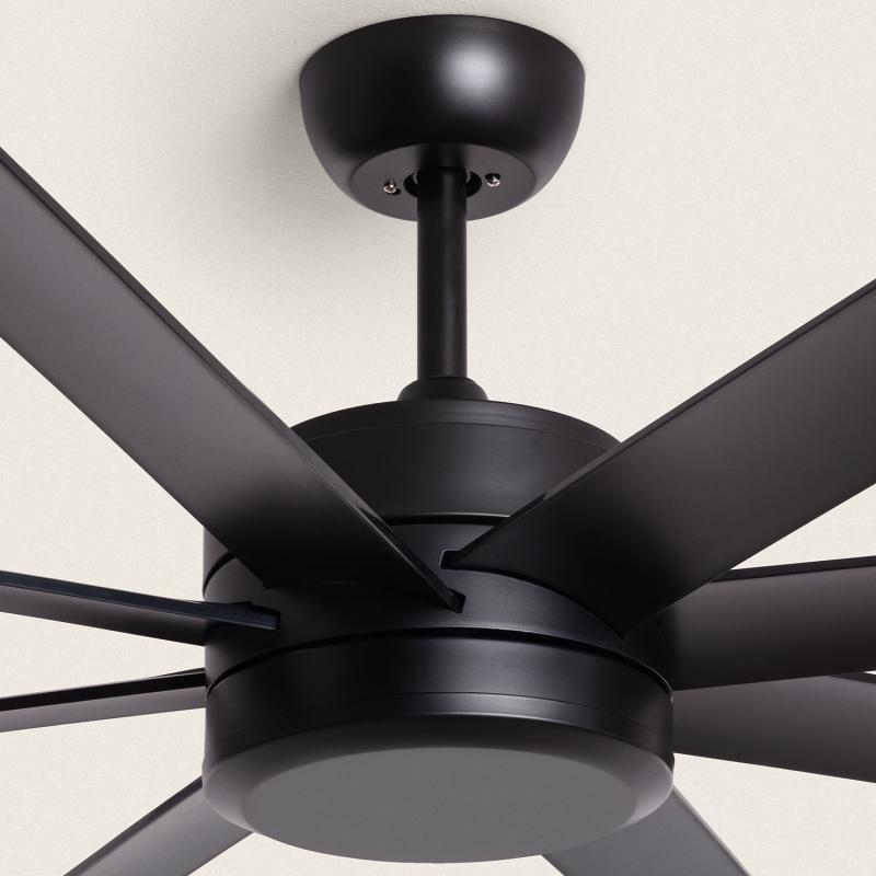 Imagen de Ventilador de Techo Silencioso Hidra Negro 157cm Motor DC