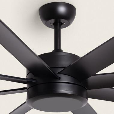 Imagem de Ventoinha de Teto Silenciosa Hydra Preto 157cm Motor DC