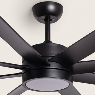 Imagen de Ventilador de Techo Silencioso Hidra Negro 157cm Motor DC