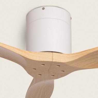 Imagem de Ventoinha de Teto Silenciosa Angistri Branco 132 cm com Motor DC