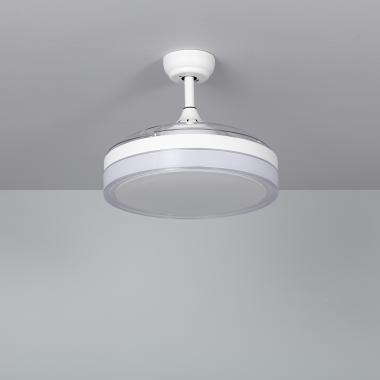 Imagen de Ventilador de Techo Retráctil Silencioso Caicos Blanco 106cm Motor DC Imagen de Ventilador de Techo Retráctil Silencioso Caicos Blanco 106cm Motor DC