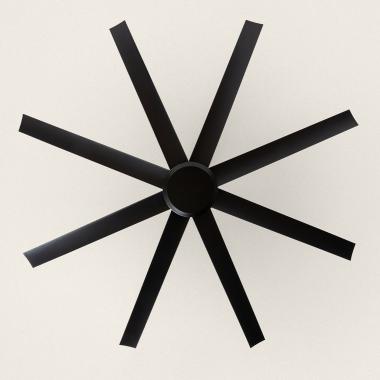 Imagem de Ventoinha de Teto Silenciosa Hydra Preto 157cm Motor DC