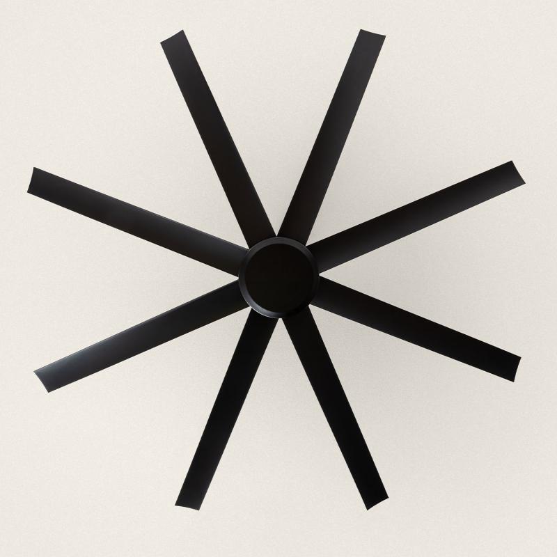 Imagen de Ventilador de Techo Silencioso Hidra Negro 157cm Motor DC