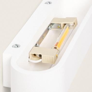 Imagem de Aplique de Parede Gesso Iluminação Dupla Face Lonjong