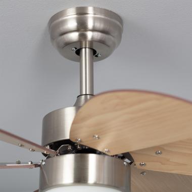 Imagem de Ventoinha de Teto Silenciosa Orion Madeira 81cm Motor DC   