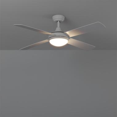 Imagem de Ventoinha de Teto Silenciosa Navy Branca 132cm Motor DC WiFi 