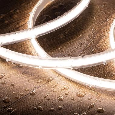 Imagen de Tira LED Regulable 220V COB Autorrectificada 320 LED/m 8W/m 720 lm/m Ancho 12mm Corte 50cm IP65 CRI90 a Medida