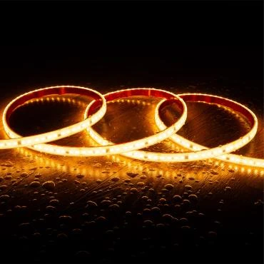 Fotografia do produto: Fita LED Regulável 220V SMD Autorectificada 120 LED/m 14W/m 1680lm/m SILICONE FLEX Largura 12mm Corte 10cm IP67 à Medida