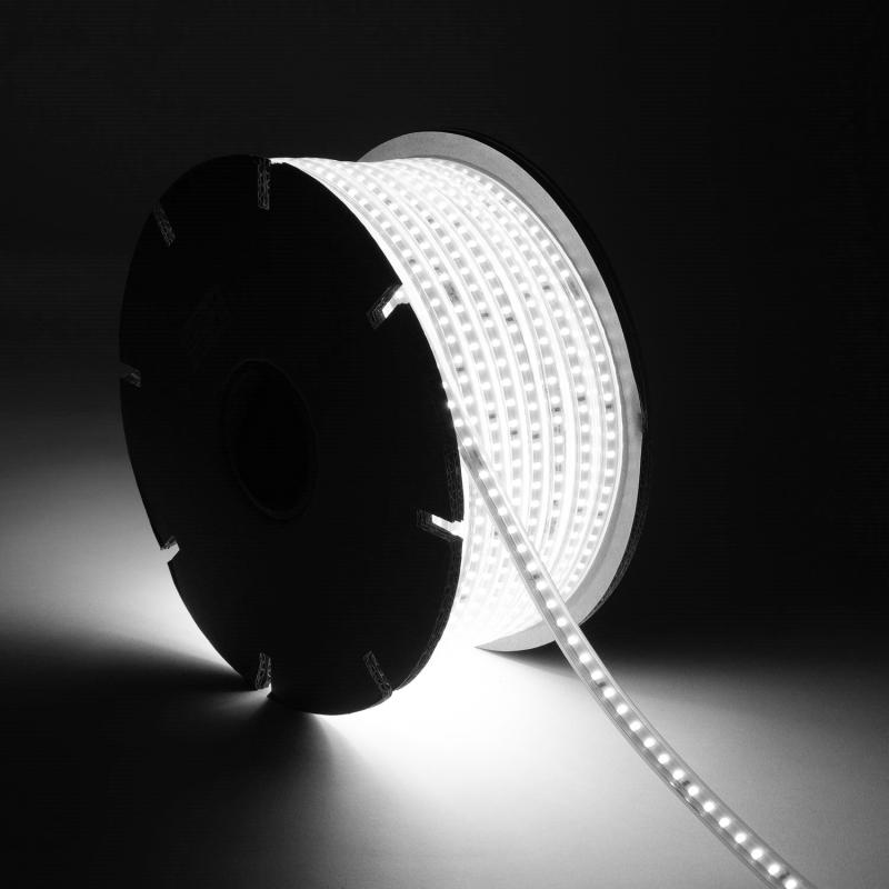 Imagen de Bobina de Tira LED Regulable 220V SMD2835 120LED/m 750 lm/m Ancho 12mm 50m IP65