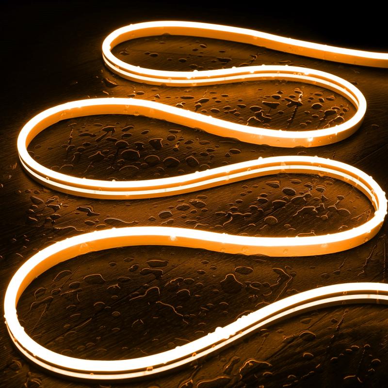 Imagen de Tira LED Neón 48V Naranja 8W/m Corte 5cm IP65 N-FLEX 6 a Medida 