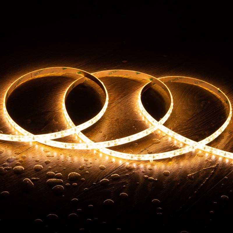 FitaLED24VSMD120LED/m5m10W/m1000lm/mLargura8mmCorte5cmIP65