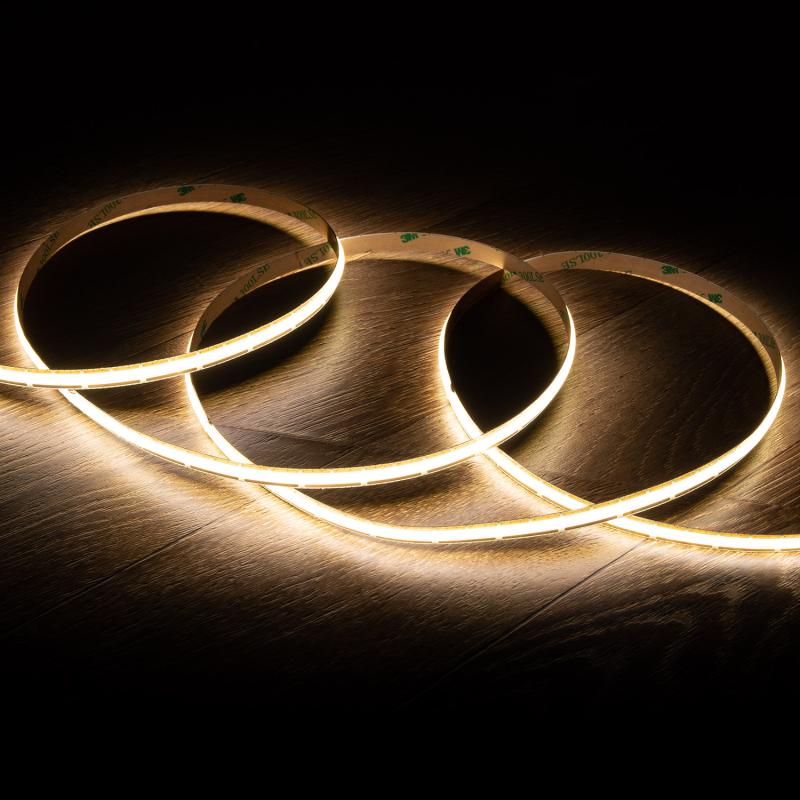 Imagen de Tira LED 12V DC COB 500 LED/m 5m IP20 Ancho 8mm FreeCut
