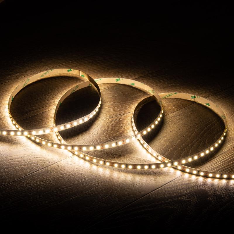 Imagen de Tira LED 12V SMD 120 LED/m 5m 10W/m 1000lm/m Ancho 8mm Corte 2,5cm IP20