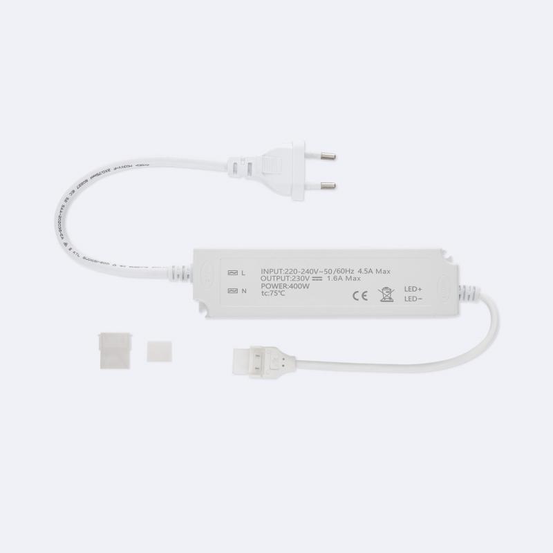 Imagen de Driver Flicker Free para Tira LED 220V AC SMD Silicone FLEX Ancho 12mm