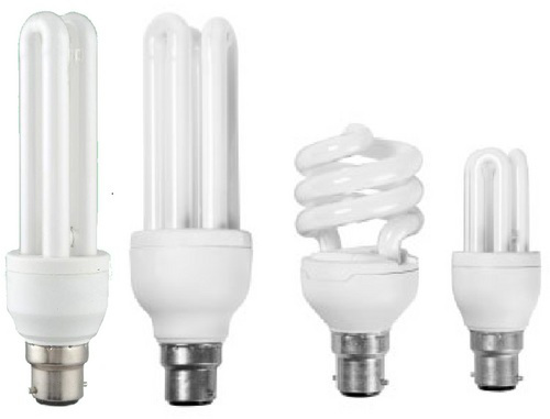 As lâmpadas de baixo consumo de energia podem ser recicladas