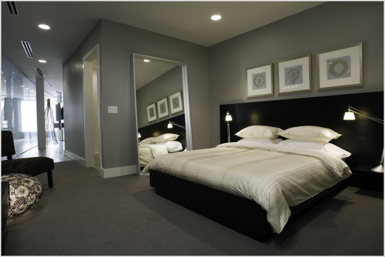 Dormitorio con iluminación LED