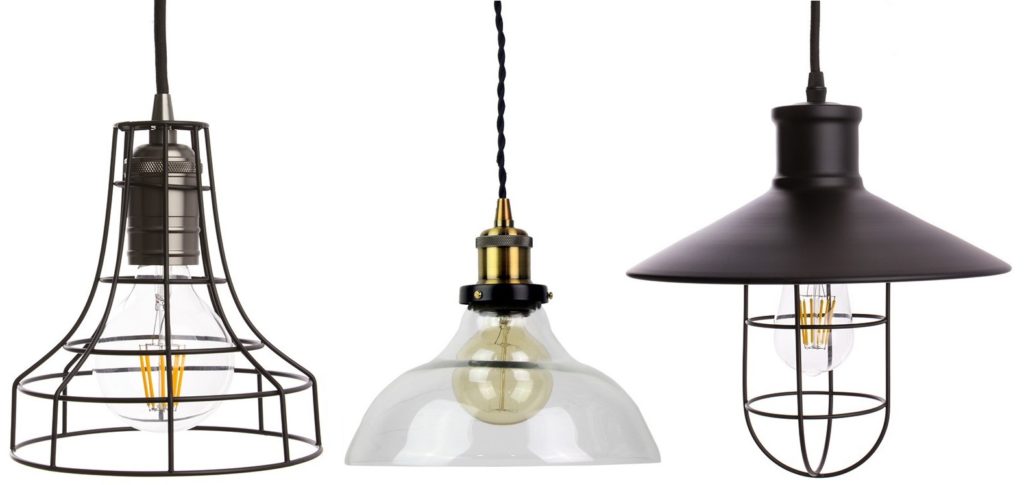 Algunas lámparas vintage de nuestra tienda online de iluminación LED