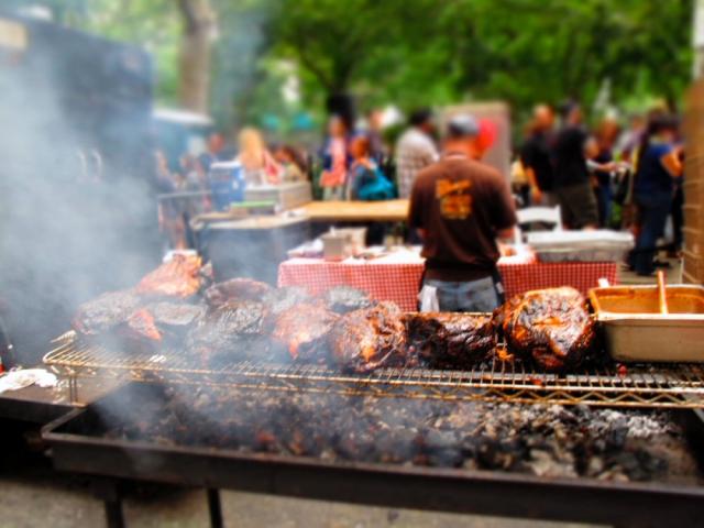 Preparazione del barbecue