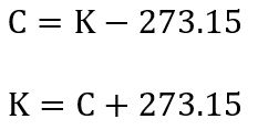 Pasar de Celsius a kelvin