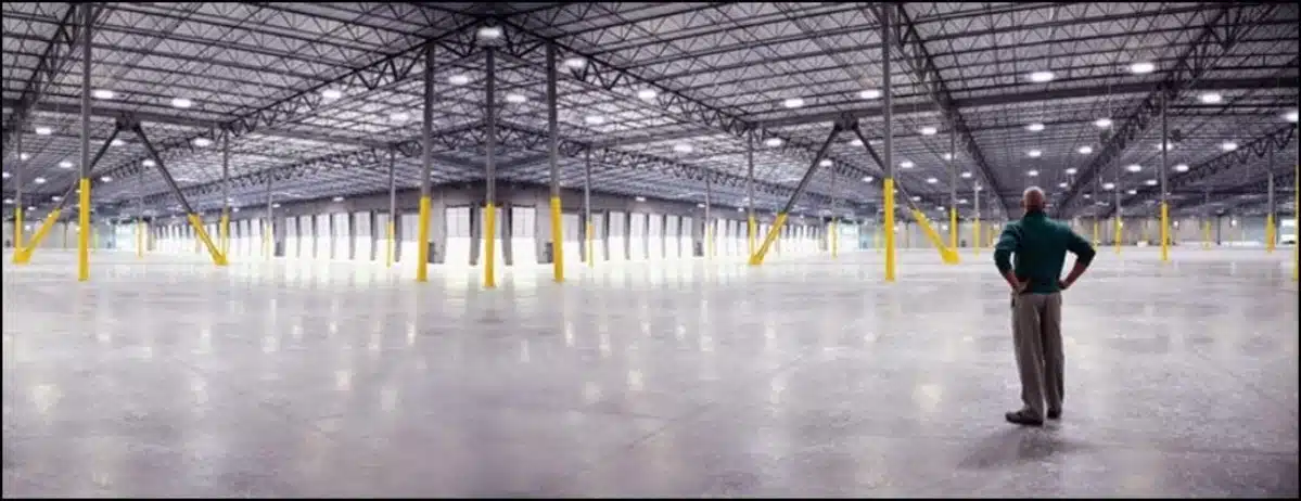 ahorro con iluminación LED industrial