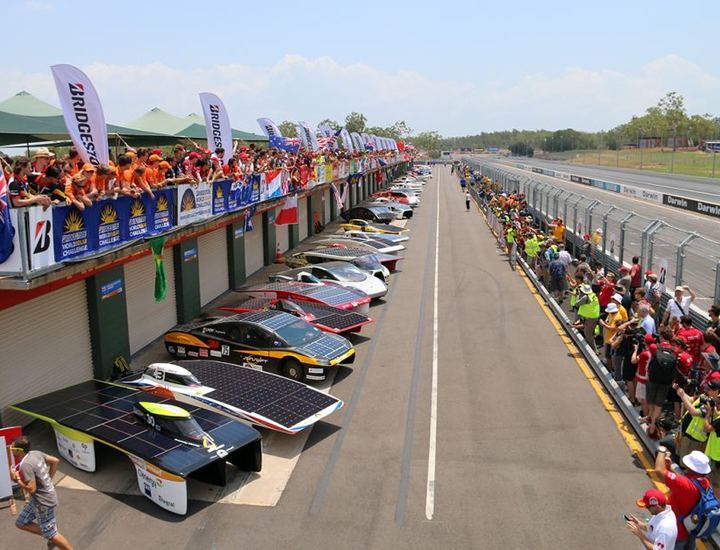 corrida de carros solares 