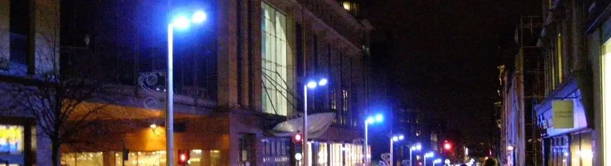 luz azul anticrimen