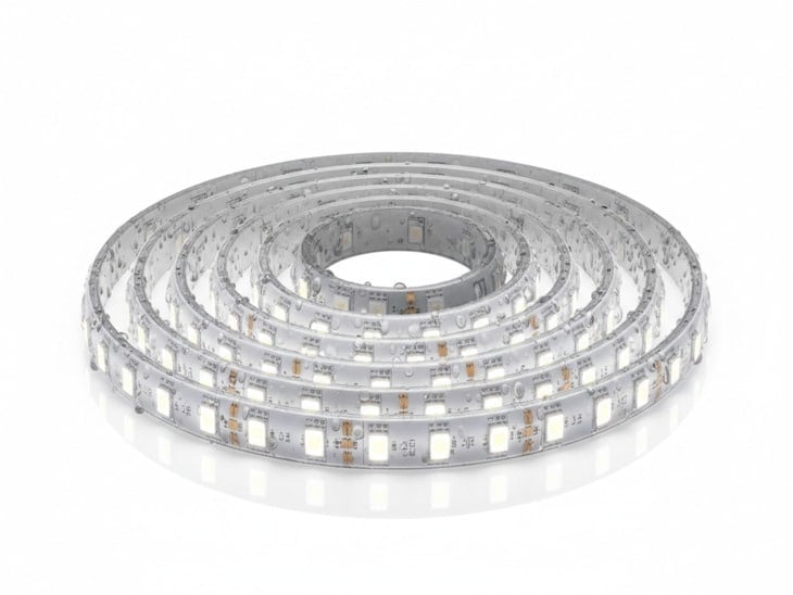 220V-240V AC LED strip met IP65 bescherming, geschikt voor gebruik buitenshuis