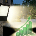 Cómo evaluar la eficiencia en un foco proyector LED exterior