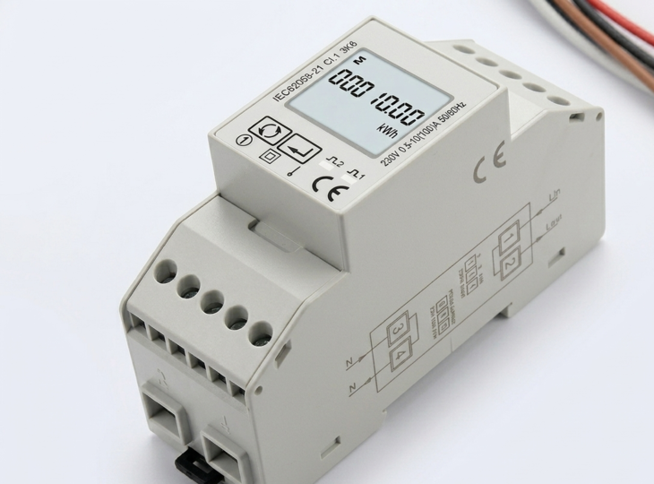 Wattmeter voor het meten van het werkelijke stroomverbruik van een ledstrip