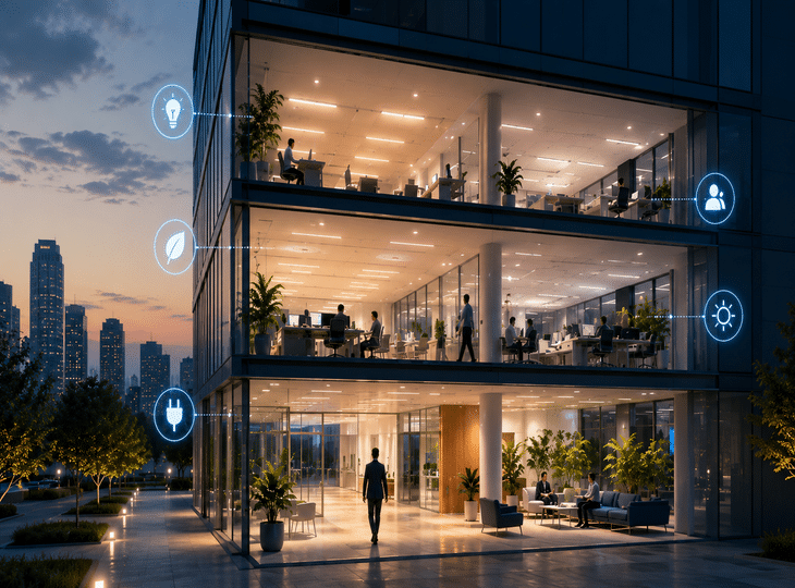 Gestión lumínica de edificios a través de la inteligencia artificial